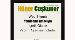 Desktop Screenshot of hunercoskuner.com