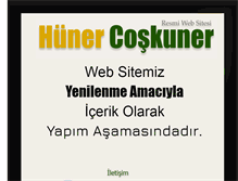 Tablet Screenshot of hunercoskuner.com